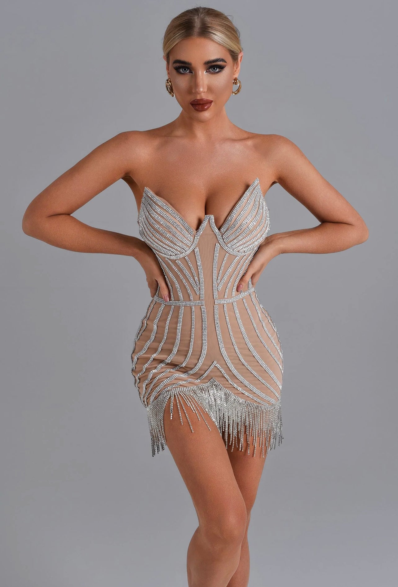 Alison Diamonds Mini Dress